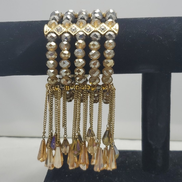 Ali khan open tassel bracelet - Picture 2 of 7